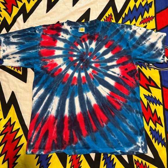 Vintage Sundog Tie-Dye Spiral T-Shirt Men’s - Picture 2 of 5
